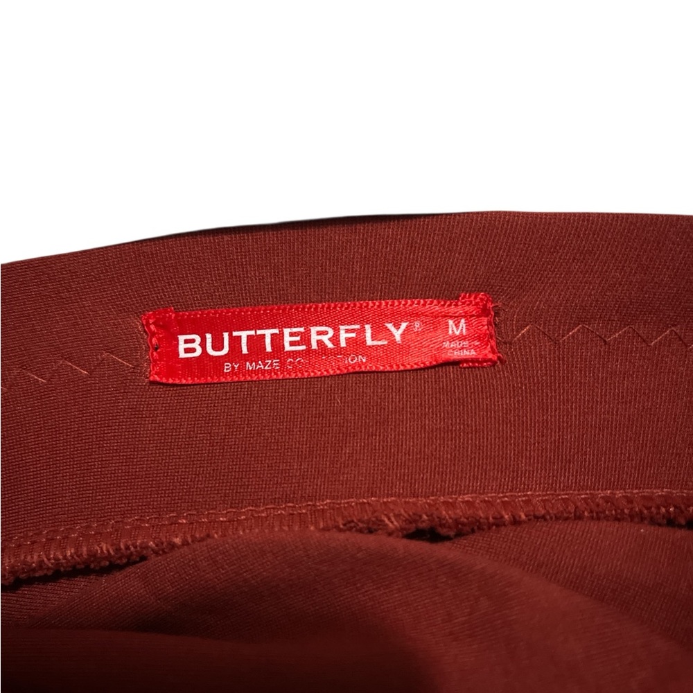 Butterfly Rust Red Apparel - Picture 3 of 3
